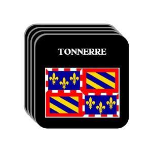  Bourgogne (Burgundy)   TONNERRE Set of 4 Mini Mousepad 