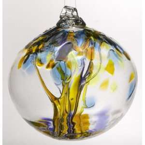  Kitras Art Glass   JOY TREE OF ENCHANTMENT WITCH BALL   Old English 