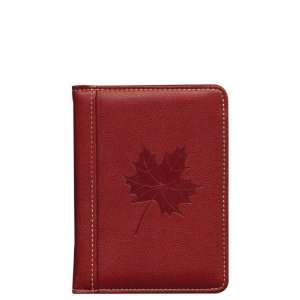  Pierre Belvedere Executive Passport Holder, Canada Red 