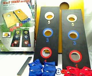 Triumph Sports 2 in 1 Bag Toss Tournament and Washer Toss  