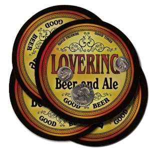  Lovering Beer and Ale Coaster Set
