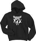 Tommy Boy Records Hoody Fully Screenprinted Hip Hop Run DMC Public 