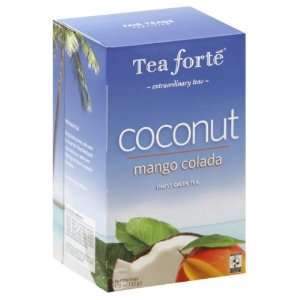 Tea Forté Tea Coconut Mango Colada, 16 Count  Grocery 