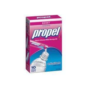  Propel Berry Fitness Water Powder 10 Pack Packets (Pack of 