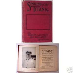 Sinking of the Titanic 1912 official edition Everything 