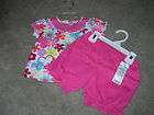NWT NEW GYMBOREE baby girl size 12 18 months summer top leggings set 