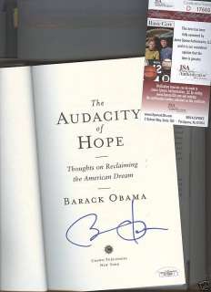 Barack Obama & Joe Biden Signed Autograph Books JSA COA  