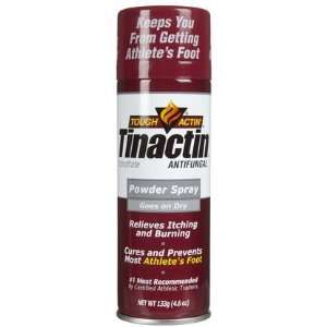 Tinactin Antifungal Super Absorbant Spray Powder for Athletes Foot 4 