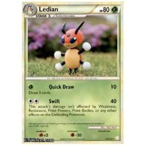  Ledian (Pokemon   Heart Gold Soul Silver   Ledian #025 