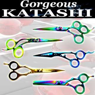   KATASHI Barber Hair Cutting Styling Thinning Scissors Shears 5p  