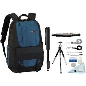  Lowepro Fastpack 200 Backpack (Blue) + Accessory Kit for 