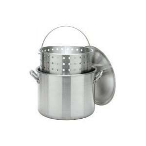  80 Quart Stock Pot with Lid and Basket