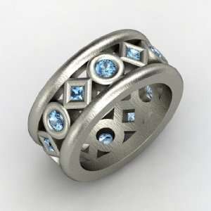  Tigranes The Great Ring, Sterling Silver Ring with Blue 