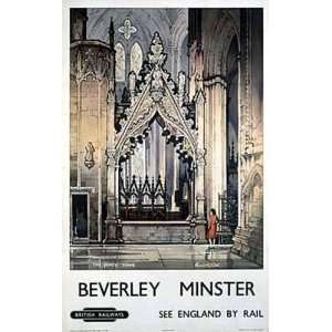  Kenneth Steel   The Percy Tomb, Beverley Minster Giclee on 
