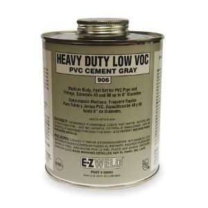  EZ WELD 90604 Heavy Duty PVC Cement,32 Oz,Gray