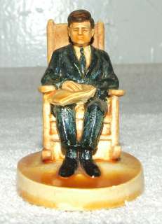 RARE Vintage P.W. Baston 1962 John F. Kennedy JFK Miniature Figurine 