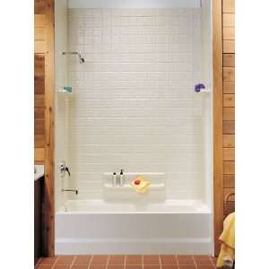  Swanstone Shower Wall TI501 SS, Bisque