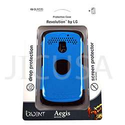 Retail Trident Aegis Case LG Revolution VS910 Blue  