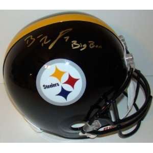 Ben Roethlisberger Autographed Helmet   Autographed NFL Helmets