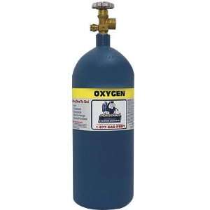 Thoroughbred Empty Oxygen Welding Gas Cylinder   #4 Industrial Grade 