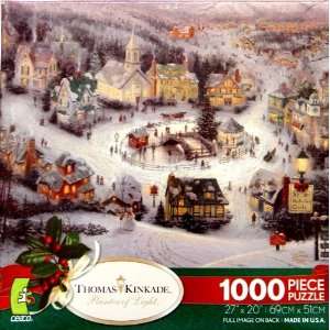  THOMAS KINKADE Holiday Puzzle St. Nicholas Circle 1000 
