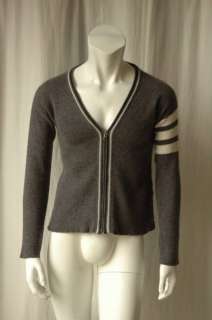 THOM BROWNE*CASHMERE*Zip Cardigan Sweater Jacket S NEW  