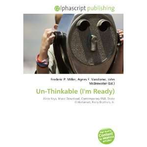  Un Thinkable (Im Ready) (9786132824219) Books