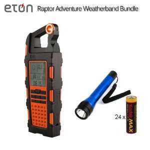   Eton NSP200WXOR Raptor Adventure Weatherband Radio Orange Electronics