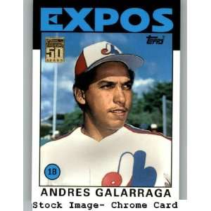 Topps Chrome Traded #T118 Andres Galarraga 86   Montreal Expos (Topps 