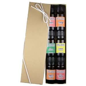 Essential Oil Sampler Set. Includes 100% Pure, Undiluted, Therapeutic 