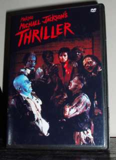 MICHAEL JACKSON THE MAKING OF THRILLER RARE MATERIAL DVD  