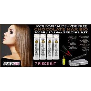   BIO COMPLETE 300ML 7 PIECE KIT KERATIN CURE AND BABYLISS FLAT IRON
