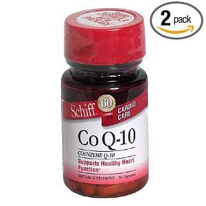  Schiff Co Q 10, Capsules, 30 capsules (Pack of 2) Health 