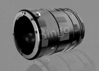 Macro Extension Tube Ring Set for Canon EOS EF DSLR SLR  