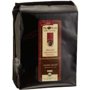The Bean Coffee Company Vienna Roast, Organic Ground, 5 Pound Bags