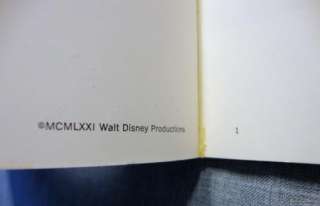 Story of Walt Disney World 1971 Booklet with Original Envelope ULTRA 