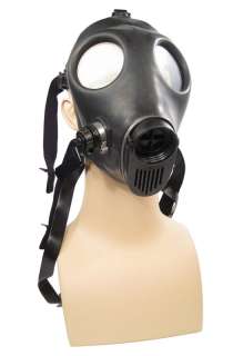 RUBBER INDUSTRIAL Black GASMASK Gas Mask Costume  