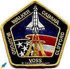 NASA Space Shuttle STS 53 Discovery Mission Patch Walker Cabana Voss 