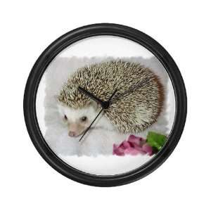  Bitsy Hedgehog Wall Clock by 