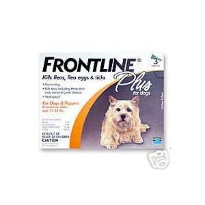  Frontline Plus 6 Month Flea Treatment DOGS UP TO 22 LBS 