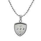 SIMMONS Brand New Cross Gentlemens Necklace Crafted in Stainless steel 