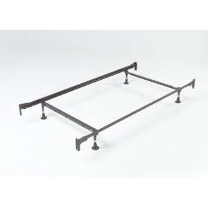  Twin,Full Fashion Bed Group Engineered Bed Frame in Black 