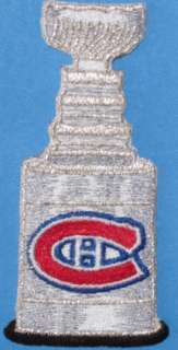 MONTREAL CANADIENS STANLEY CUP SILVER PATCH NHL HOCKEY  