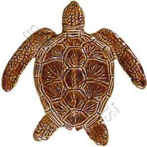   Turtle Pool Accents Brown Pool Glossy Ceramic   17272 Home