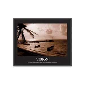 Advantus Corp. Products   Vision Poster, 24x30, Black Frame   Sold 