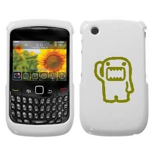 BLACKBERRY CURVE 8520 8530 9300 3G GOLD DOMO SALUTING ON A WHITE HARD 