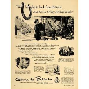   Cotswolds Blacksmith Horseshoe   Original Print Ad