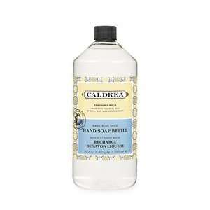  Caldrea Hand Soap Liquid Refill, Basil Blue Sage 32 fl oz 