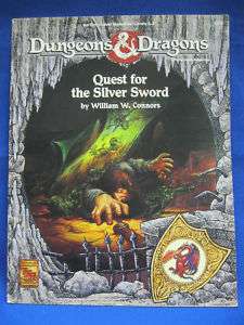 Dungeons & Dragons Adv QUEST FOR THE SILVER SWORD  