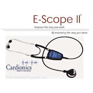  Cardionics E Scope II Electronic Stethoscope Professional 